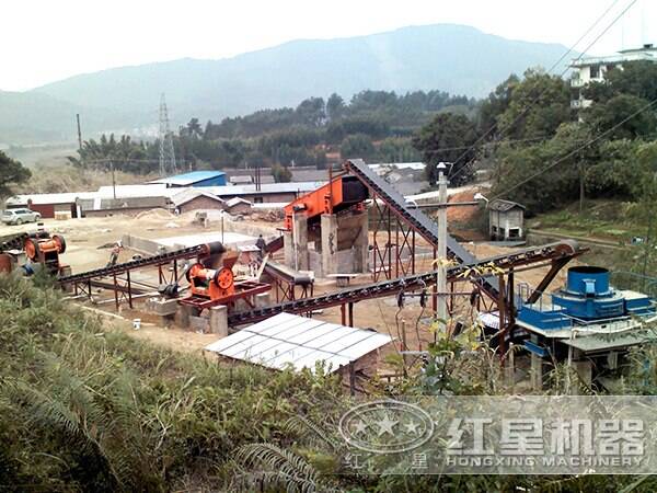 石料廠生產現場圖片