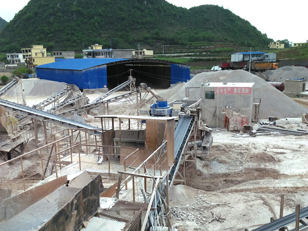 建筑垃圾制砂生產線圖