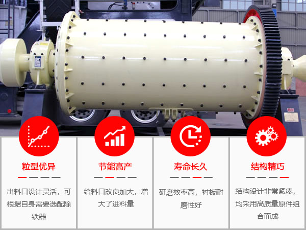 節能環保球磨機性能特點