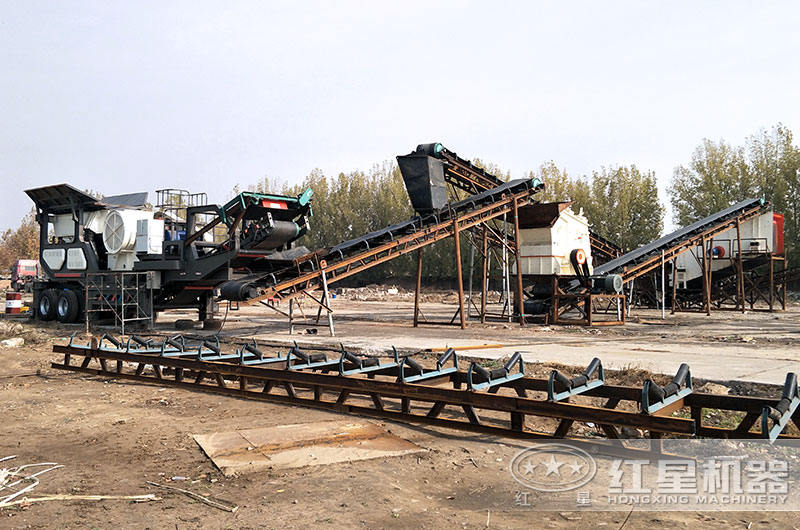 反擊式破碎機在建現場實拍