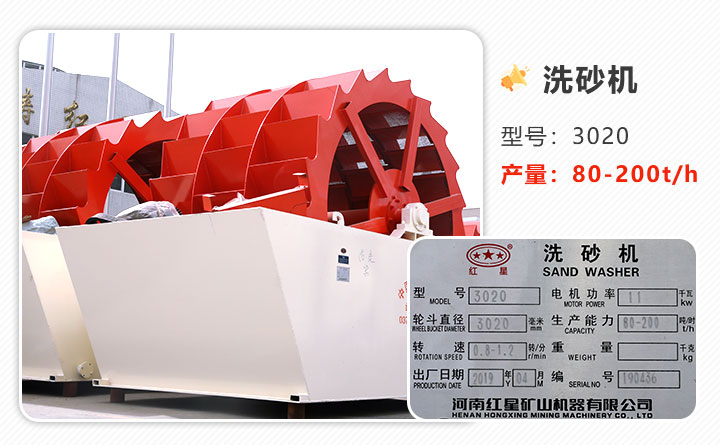 3020水洗沙機
