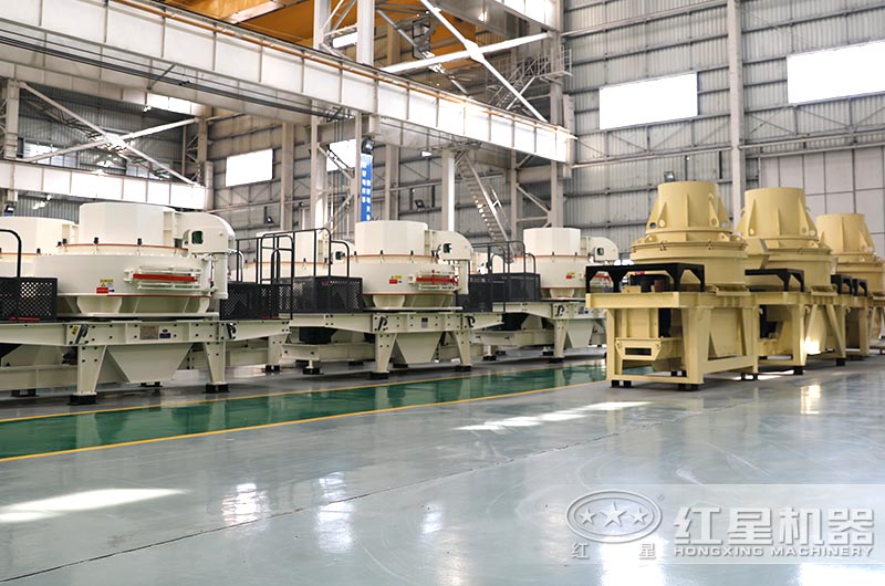 時產100-200噸制砂機機型號不同，價格不等