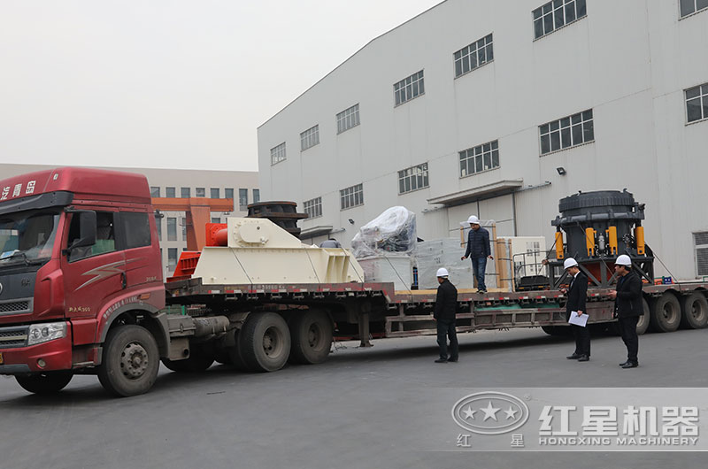 1750圓錐破碎機現貨發往江蘇