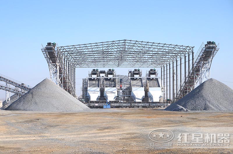 砂石廠，河北客戶現場圖