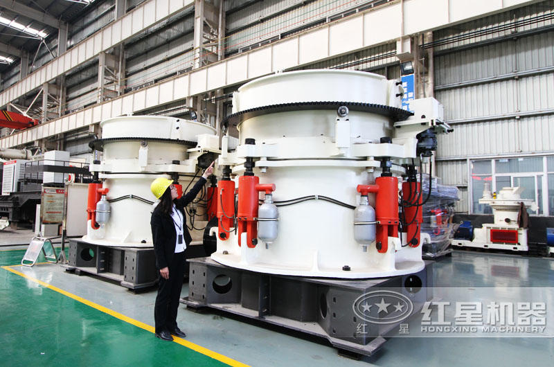 圓錐破碎機產量36-180t/h之間