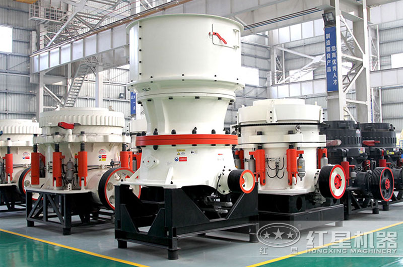 圓錐式破碎機生產能力強、噪音小