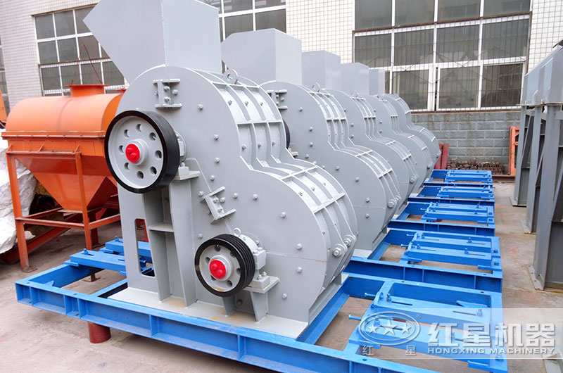 小型石料制沙機_雙級破廠區實拍圖