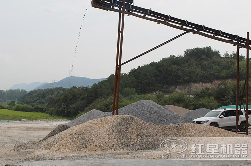 砂石生產現場