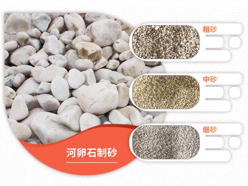 多種規格的河卵石沙子